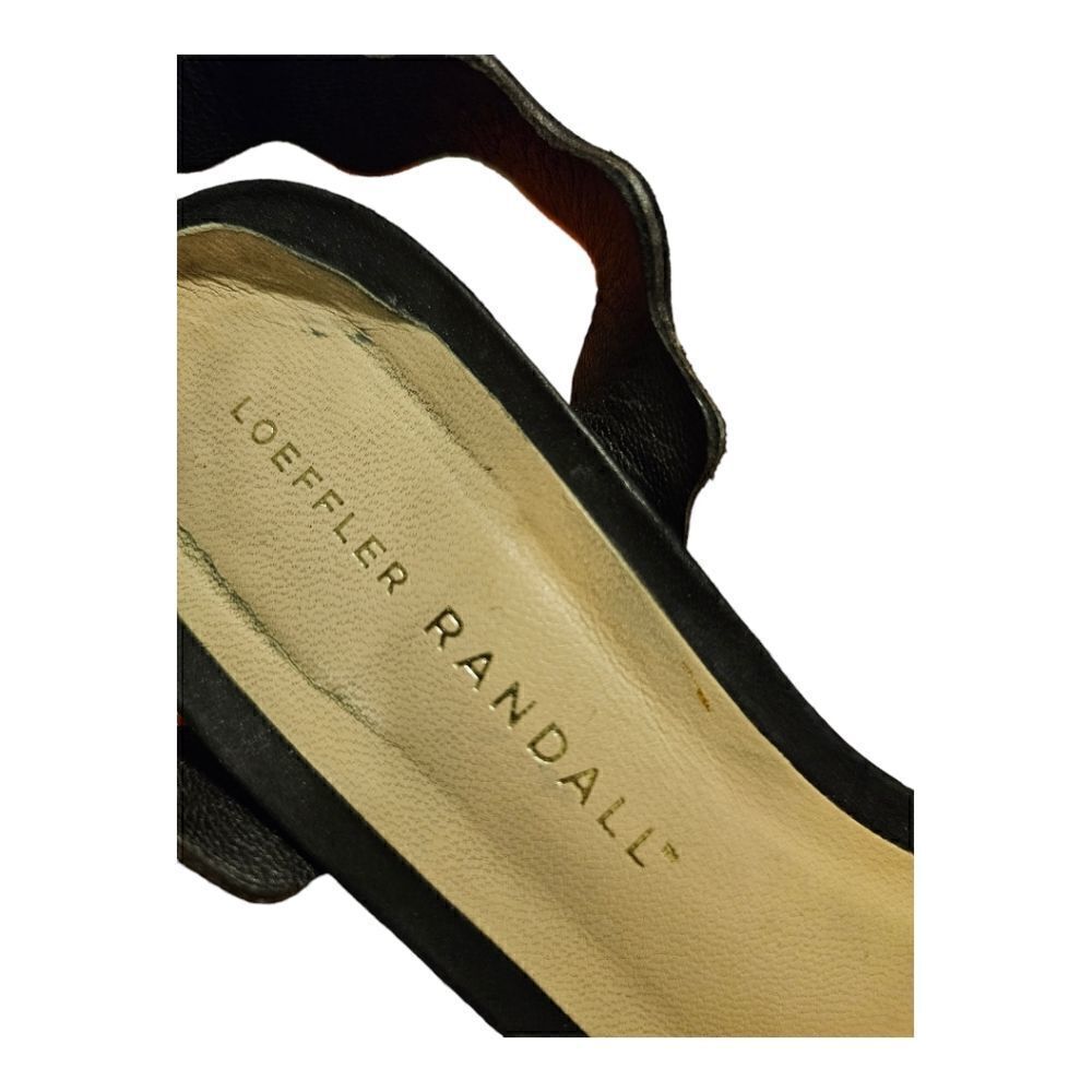 LOEFFLER RANDALL Black Nubuck Heels - Size 8 - Picture 7 of 8